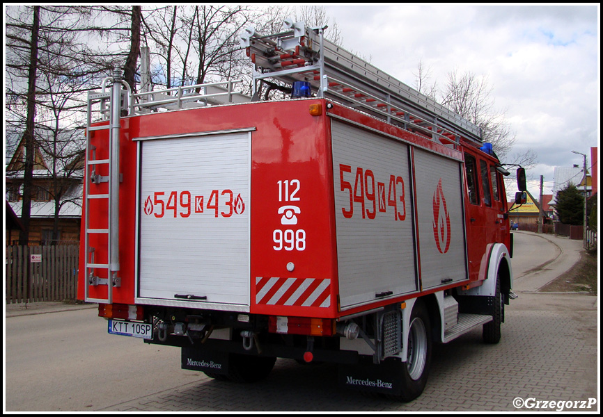 549[K]43 - GBA 2,5/16 Mercedes Benz 1222/Schlingmann - OSP ZÄ…b
