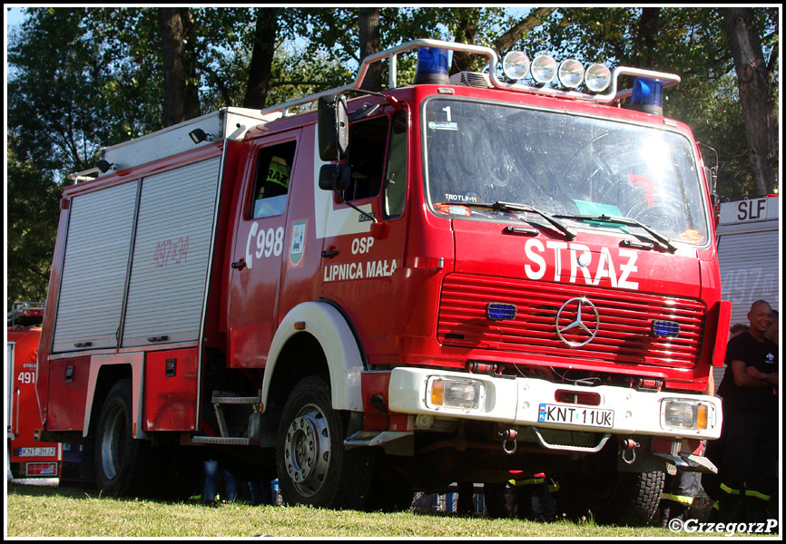 497[K]34 - GBA 2,1/28 Mercedes Benz 1222/Rosenbauer - OSP Lipnica Mała