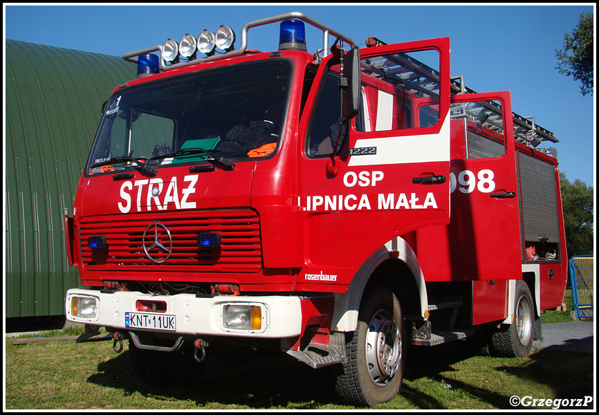 497[K]34 - GBA 2,1/28 Mercedes Benz 1222/Rosenbauer - OSP Lipnica MaÅ‚a