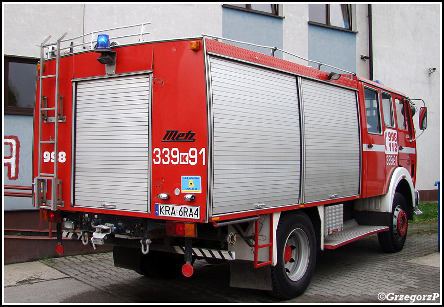 339[K]91 - GBA 2,5/16 Mercedes Benz 1017/Metz - OSP ZabierzÃ³w*
