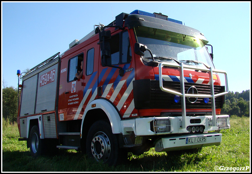 459[K]46 - GBA 2,5/24 Mercedes Benz 1222/Doeschot-Rosenbauer - OSP Raba NiÅ¼na