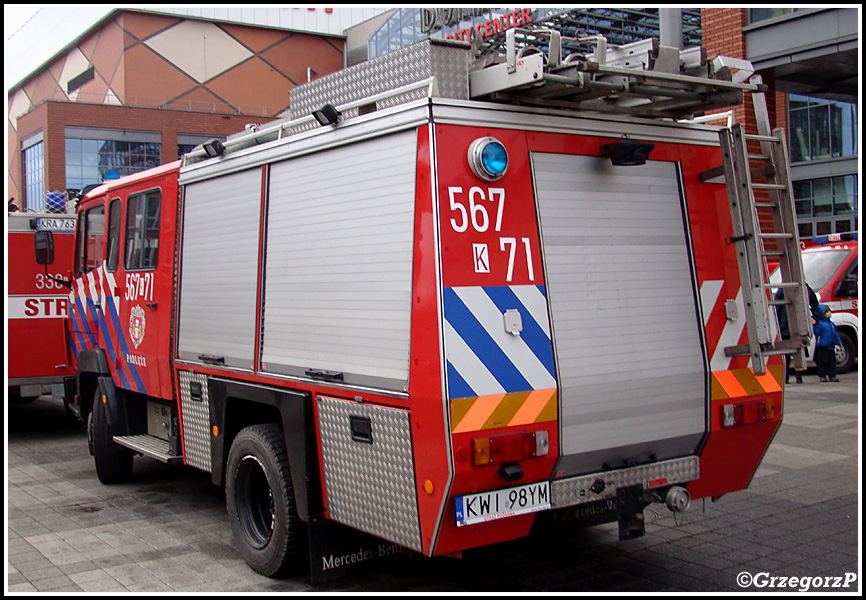 567[K]71 - GBA 1,5/24 Mercedes Benz 1117/Doeschot-Rosenbauer - OSP PodÅ‚Ä™Å¼e