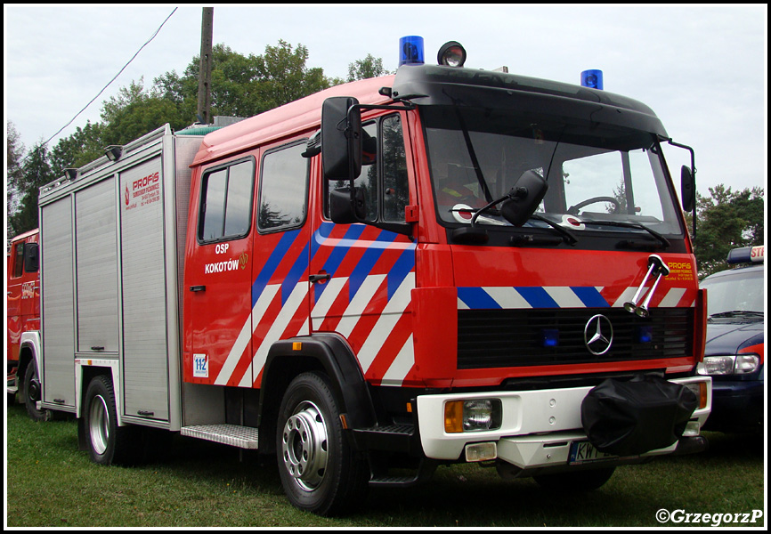 GBA 1,5/24 Mercedes Benz 1124/Mucar - OSP KokotÃ³w