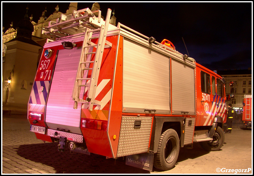 567[K]71 - GBA 1,5/24 Mercedes Benz 1117/Doeschot-Rosenbauer - OSP PodÅ‚Ä™Å¼e