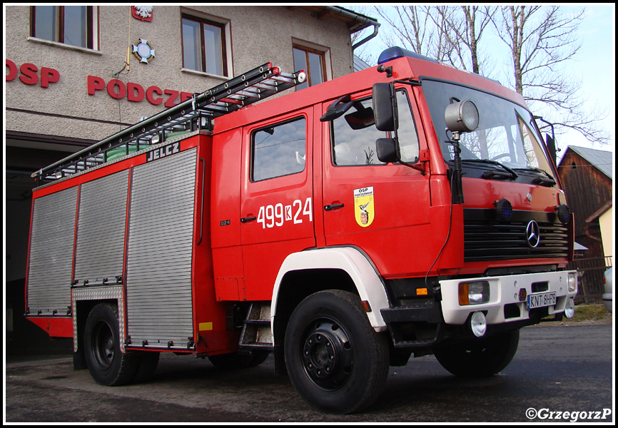 499[K]24 - GBA 2/20 Mercedes Benz 1124/JZS - OSP Podczerwone