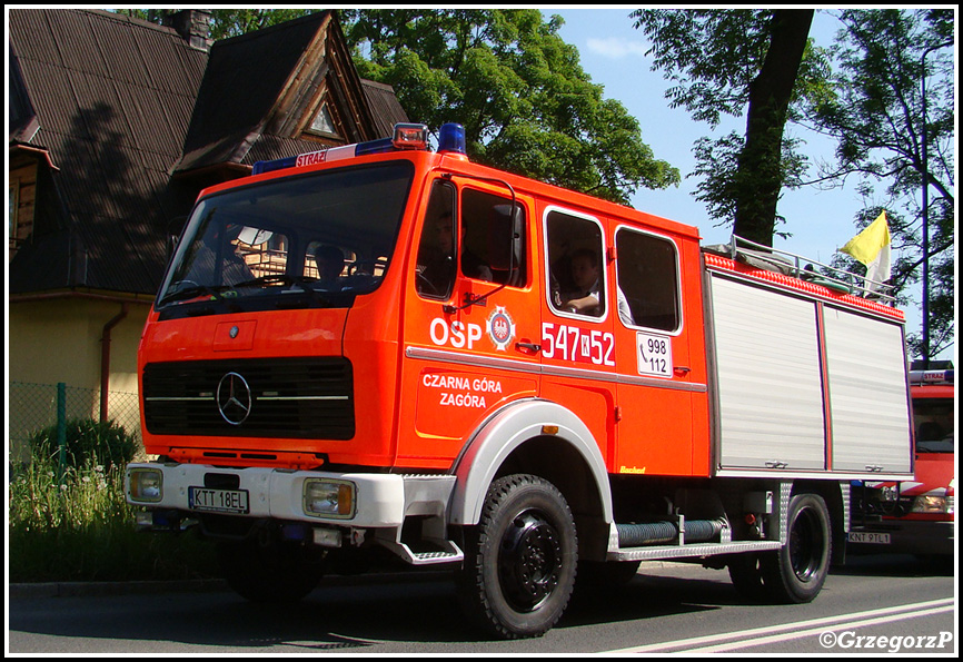 547[K]52 - GBA 2,5/16 Mercedes Benz 1019/Bachert - OSP Czarna GÃ³ra ZagÃ³ra