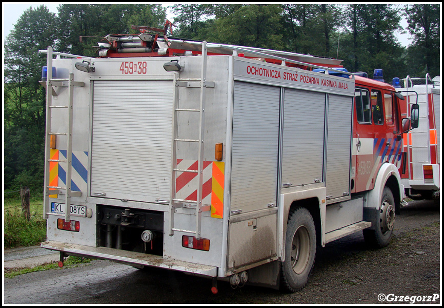 459[K]38 - GBA 2,5/16 Mercedes Benz 1222/Kronenburg - OSP Kasinka MaÅ‚a*