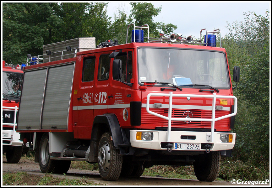 459[K]51 - GBA 2,5/16 Mercedes Benz 1120/Bachert - OSP Podłopień