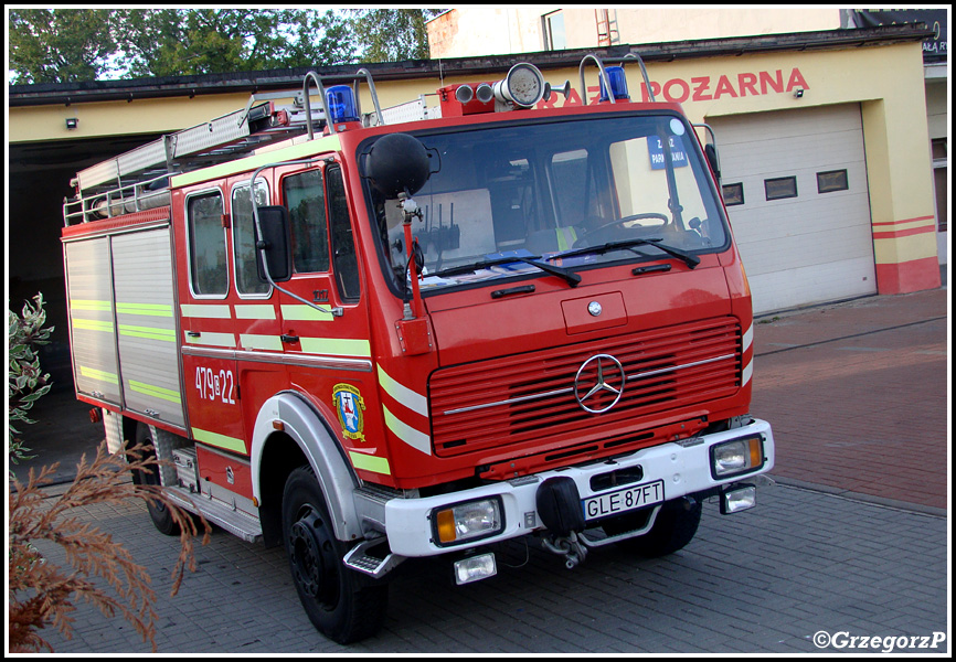 479[G]22 - GBA 1,5/16 Mercedes Benz 1017/Bachert - OSP Łeba*