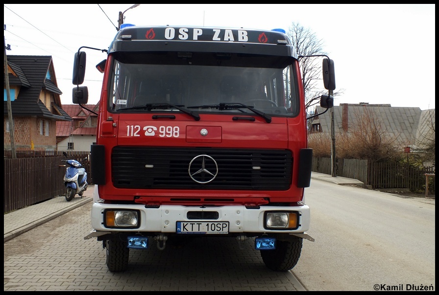 549[K]43 - GBA 2,5/16 Mercedes Benz 1222/ Schlingmann - OSP Ząb