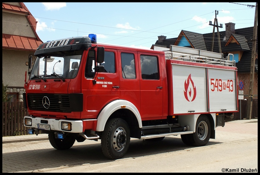 549[K]43 - GBA 2,5/16 Mercedes Benz 1222/ Schlingmann - OSP ZÄ…b