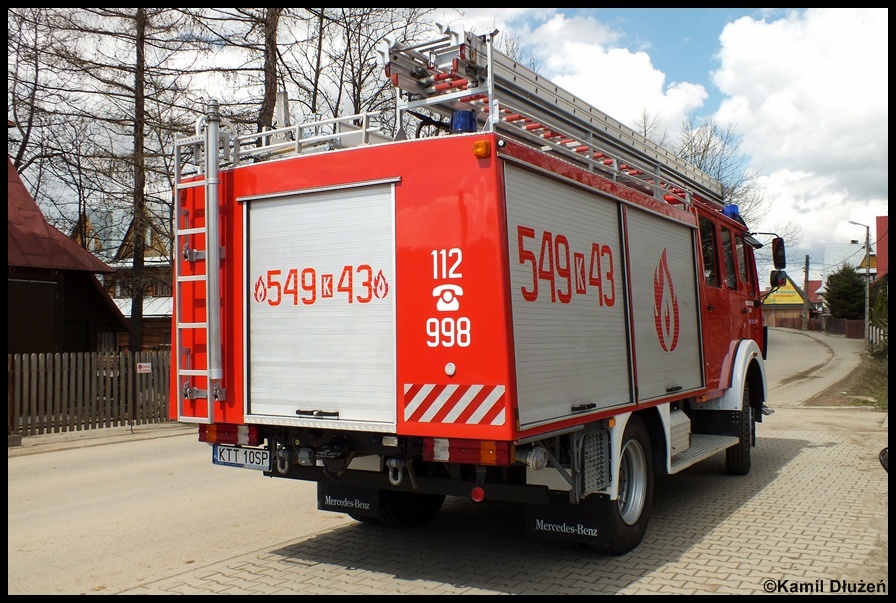 549[K]43 - GBA 2,5/16 Mercedes Benz 1222/ Schlingmann - OSP ZÄ…b