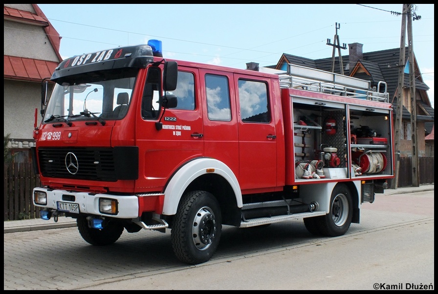 549[K]43 - GBA 2,5/16 Mercedes Benz 1222/ Schlingmann - OSP ZÄ…b