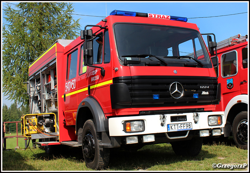 547[K]50 - GBA 2,5/16 Mercedes Benz 1224/Metz - OSP Brzegi