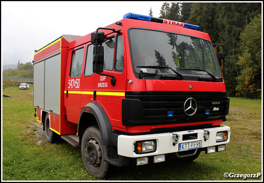 547[K]50 - GBA 2,5/16 Mercedes Benz 1224/Metz - OSP Brzegi