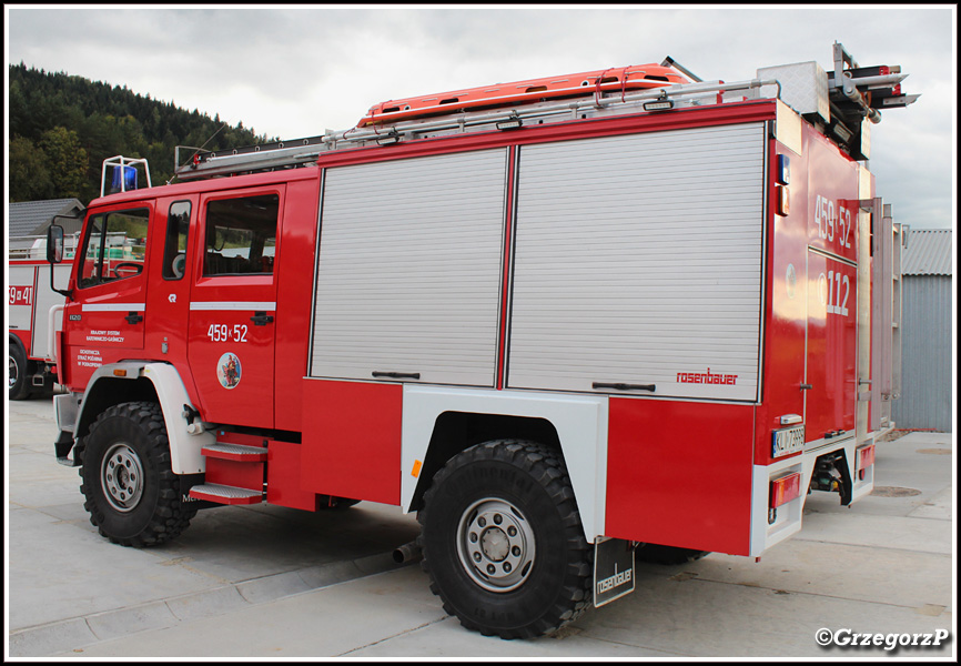 459[K]52 - GBA 2/16 Mercedes Benz 1120/Rosenbauer - OSP PodÅ‚opieÅ„
