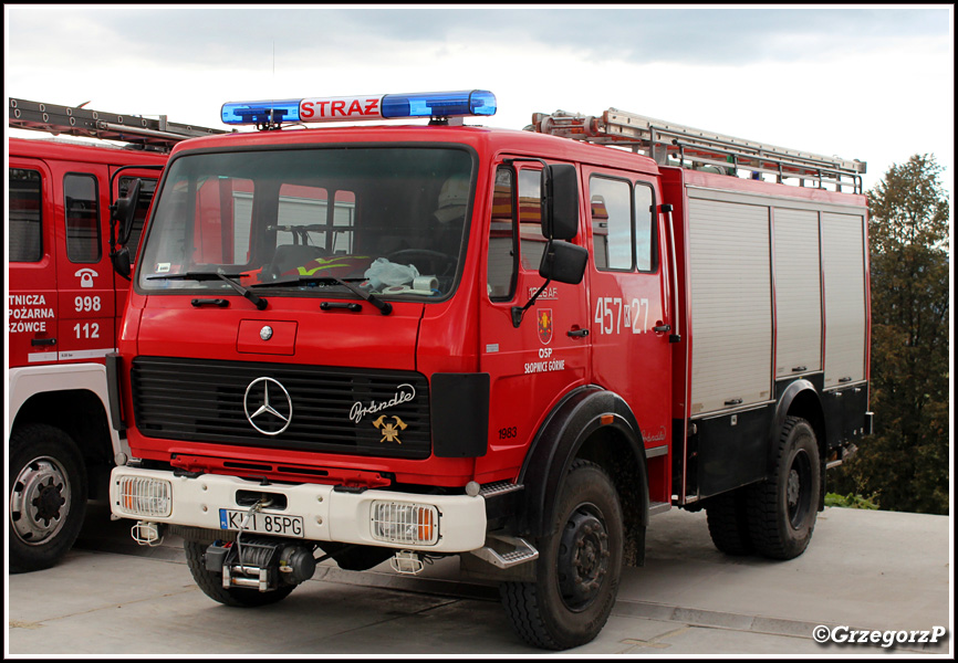 457[K]27 - GBA 2,5/16 Mercedes Benz 1226/Brändle - OSP Słopnice Górne*