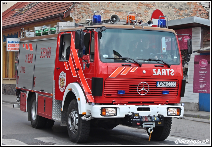 338[K]60 - GBA 2,6/16 Mercedes Benz 1428/Metz - OSP ÅšwiÄ…tniki GÃ³rne
