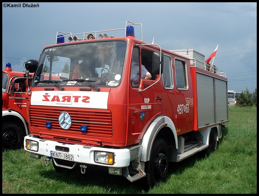 497[K]61 - GBA 2,5/16 Mercedes Benz 1019/Ziegler - OSP Niedzica- Zamek