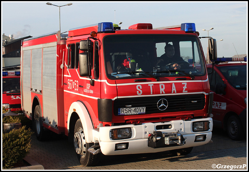 567[R]53 - GBA 2,5/32 Mercedes Benz 1428 AF/BrÃ¤ndle - OSP GwoÅºnica GÃ³rna