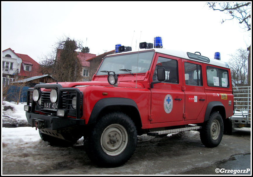 Land Rover Defender 110 - Grupa Krynicka GOPR