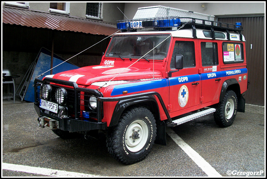 31 - Land Rover Defender 110 - Grupa PodhalaÅ„ska GOPR