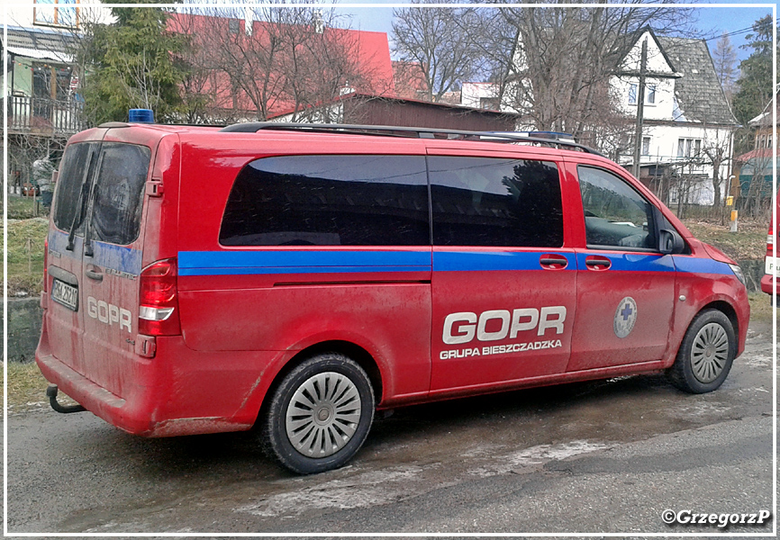 Mercedes Benz V-Class - Grupa Bieszczadzka GOPR