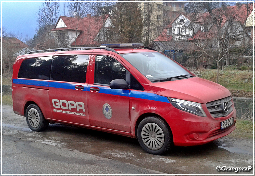 Mercedes Benz V-Class - Grupa Bieszczadzka GOPR