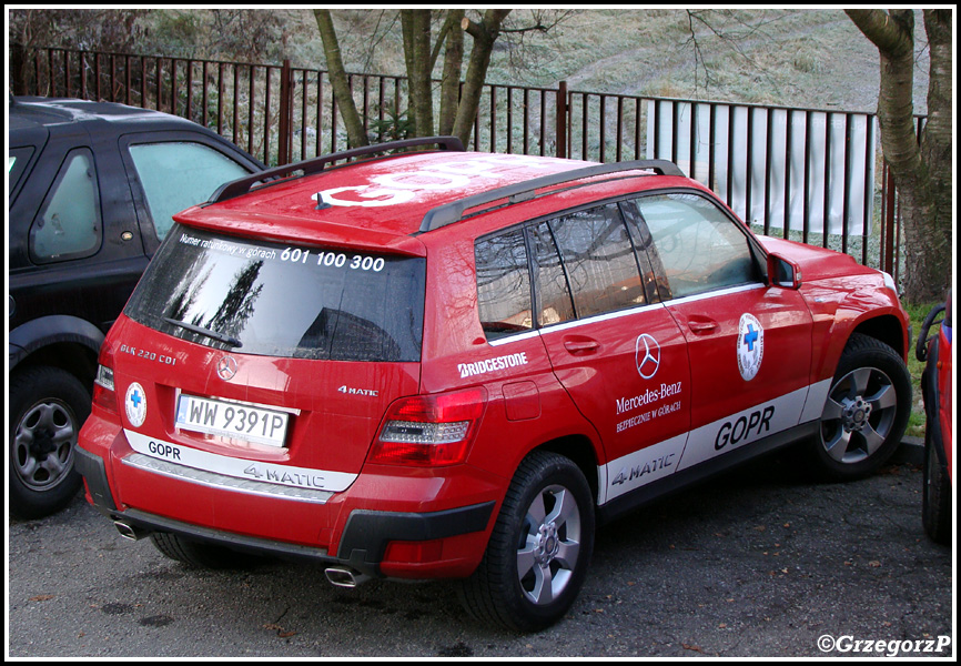 Mercedes Benz GLK 220 CDI - Grupa PodhalaÅ„ska GOPR