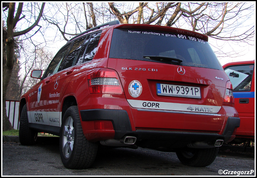 Mercedes Benz GLK 220 CDI - Grupa PodhalaÅ„ska GOPR