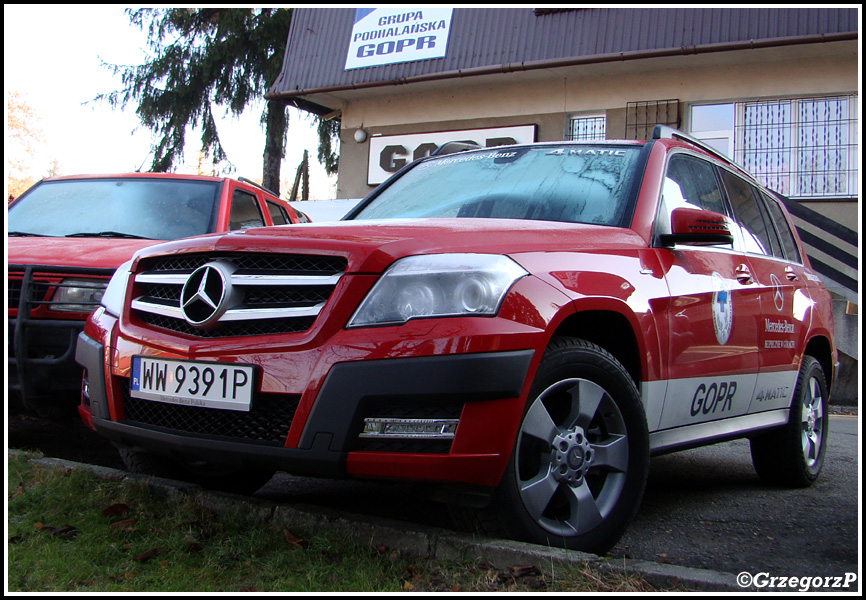Mercedes Benz GLK 220 CDI - Grupa PodhalaÅ„ska GOPR