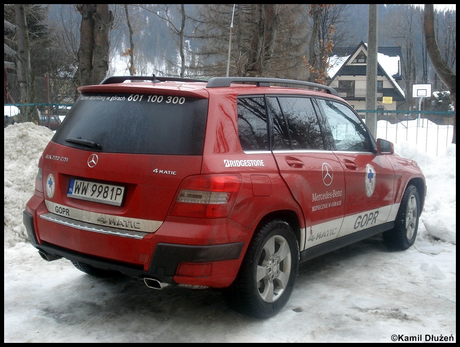 Mercedes Benz GLK 220 CDI - GOPR