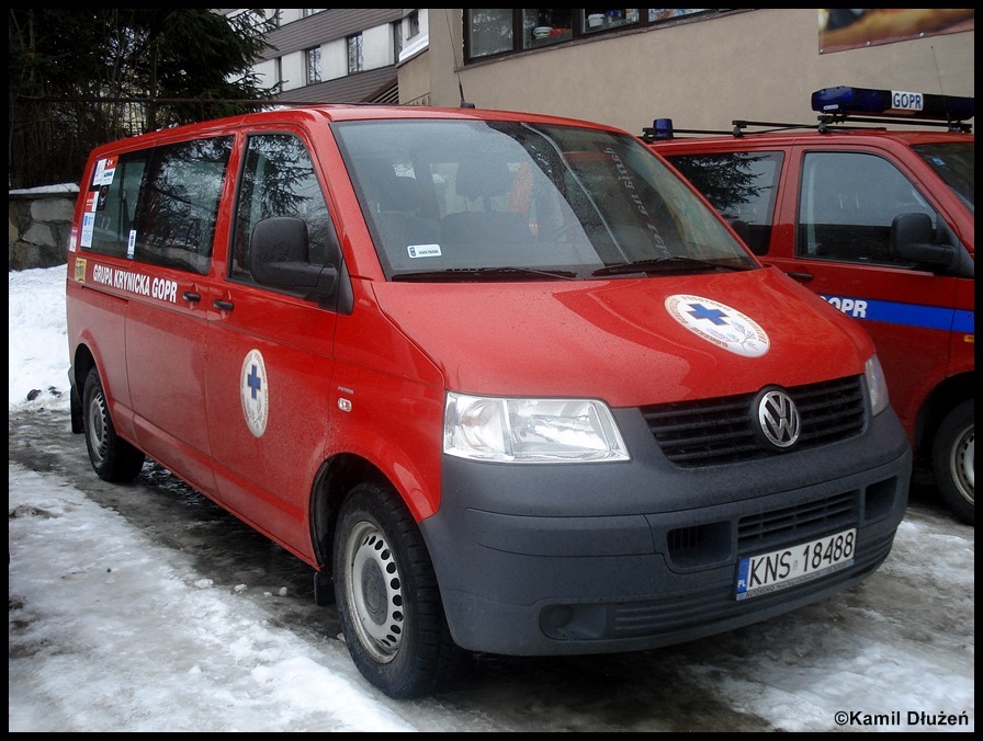 Volkswagen Transporter T5 TDI - Grupa Krynicka GOPR