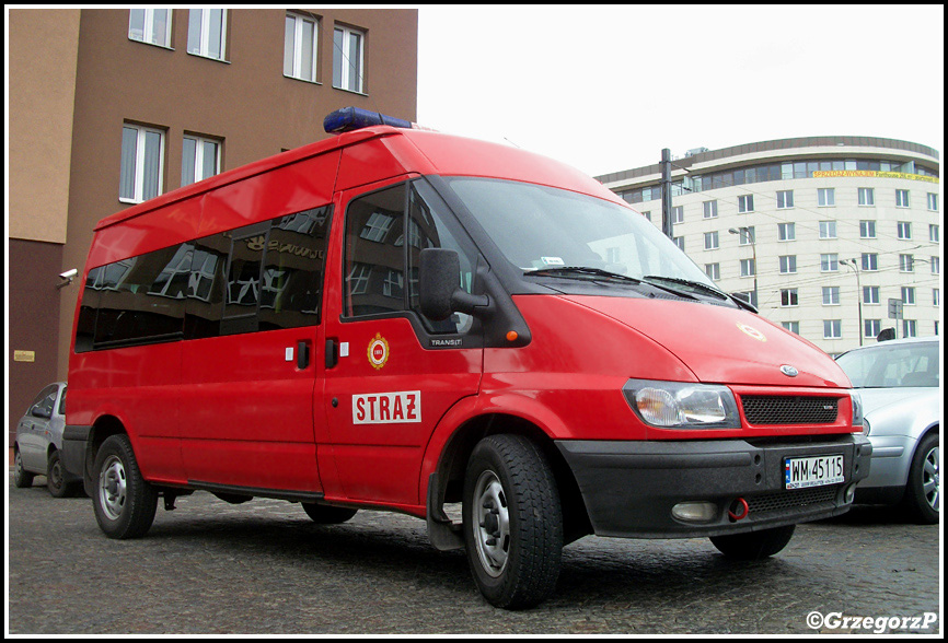 SLBus Ford Transit - OSP MiÅ„sk Mazowiecki