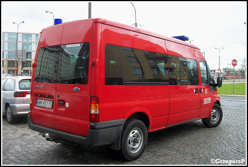 SLBus Ford Transit - OSP MiÅ„sk Mazowiecki