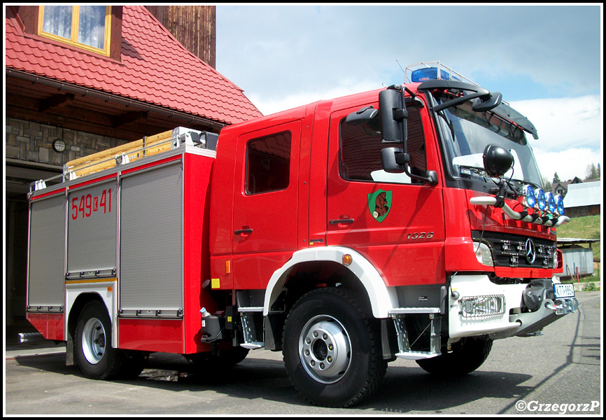 549[K]41 - GBA 2,5/24 Mercedes Benz Atego 1329/SzczÄ™Å›niak - OSP Poronin
