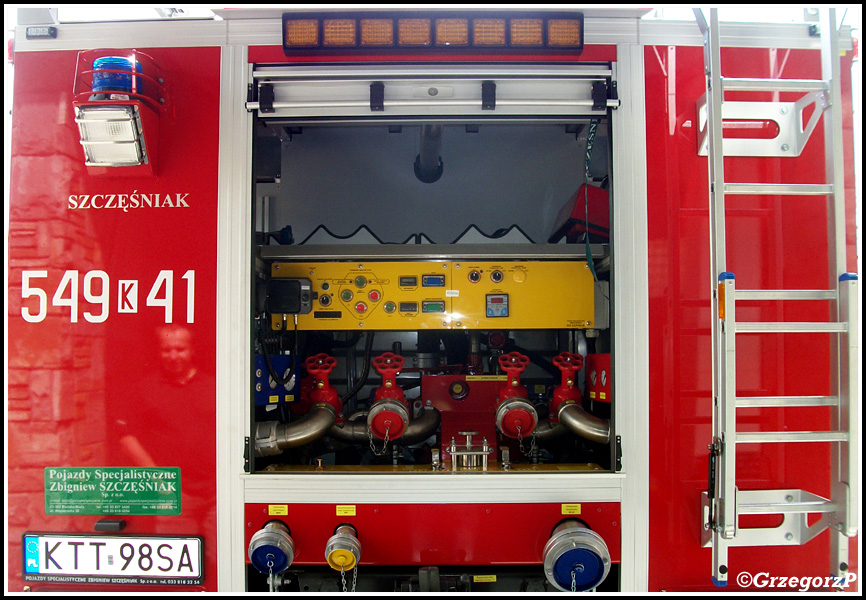 549[K]41 - GBA 2,5/24 Mercedes Benz Atego 1329/SzczÄ™Å›niak - OSP Poronin