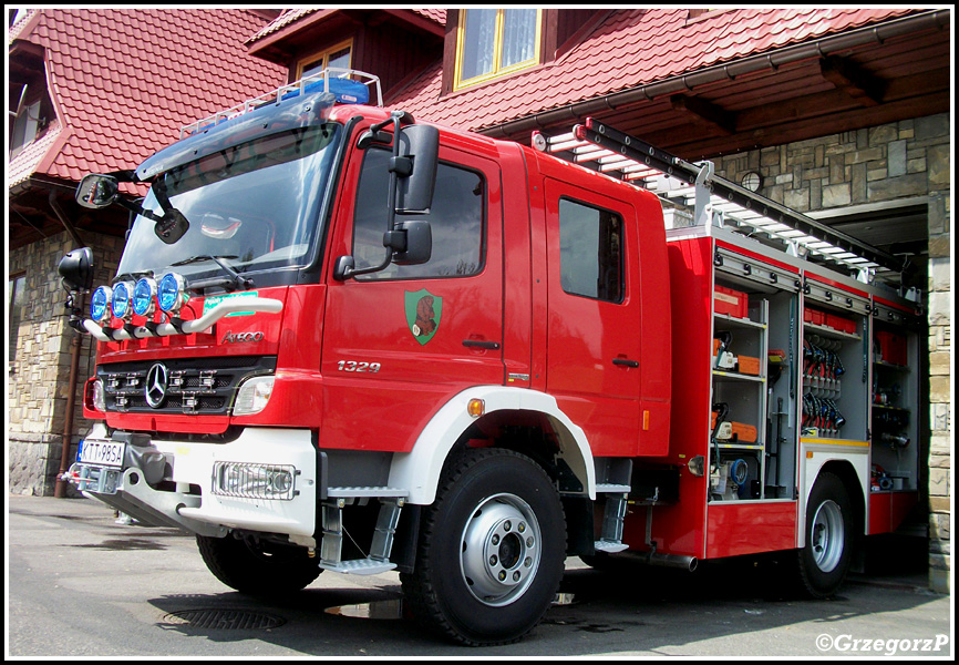 549[K]41 - GBA 2,5/24 Mercedes Benz Atego 1329/SzczÄ™Å›niak - OSP Poronin
