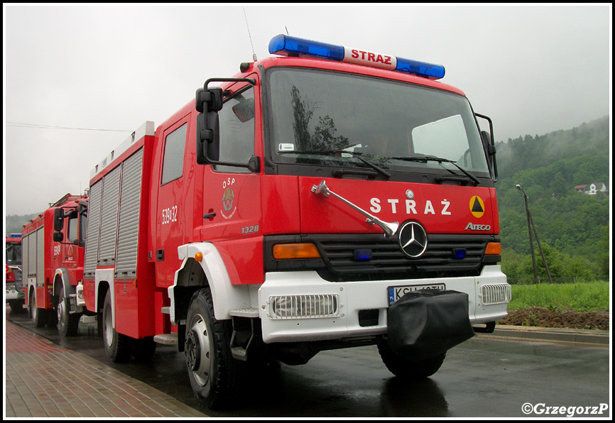 539[K]32 - GBA 4/24 Mercedes Benz Atego 1328/Rosenbauer - OSP Skawica Centrum