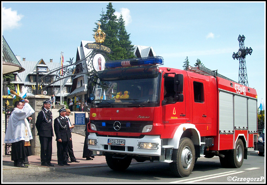 439[K]40 - GBA 2,5/24 Mercedes Benz Atego 1329/Bocar - OSP Szczucin