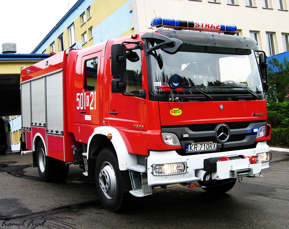 501[K]21 - GBA 2,5/24 Mercedes Benz Atego 1329/Bocar - JRG Olkusz