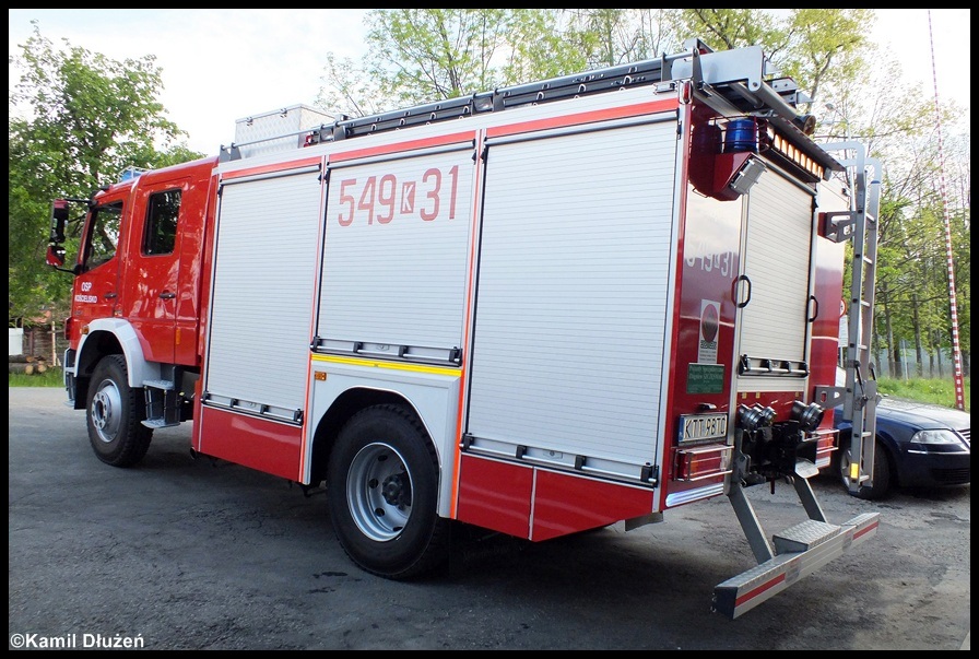 549[K]31 - GBA 2,5/24 Mercedes Benz Atego 1329 AF/ PS SzczÄ™Å›niak - OSP KoÅ›cielisko*