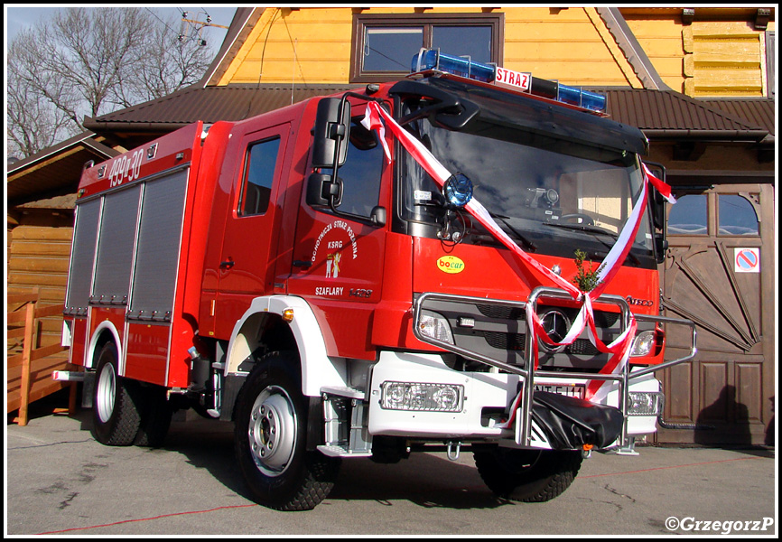 499[K]30 - GBA 2,5/24 Mercedes Benz Atego 1429/Bocar - OSP Szaflary