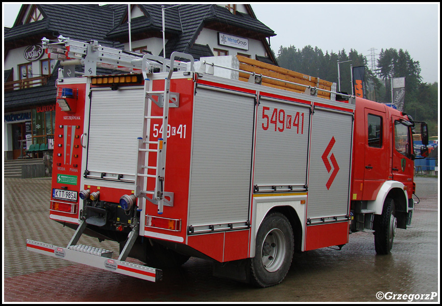 549[K]41 - GBA 2,5/24 Mercedes Benz Atego 1329/SzczÄ™Å›niak - OSP Poronin