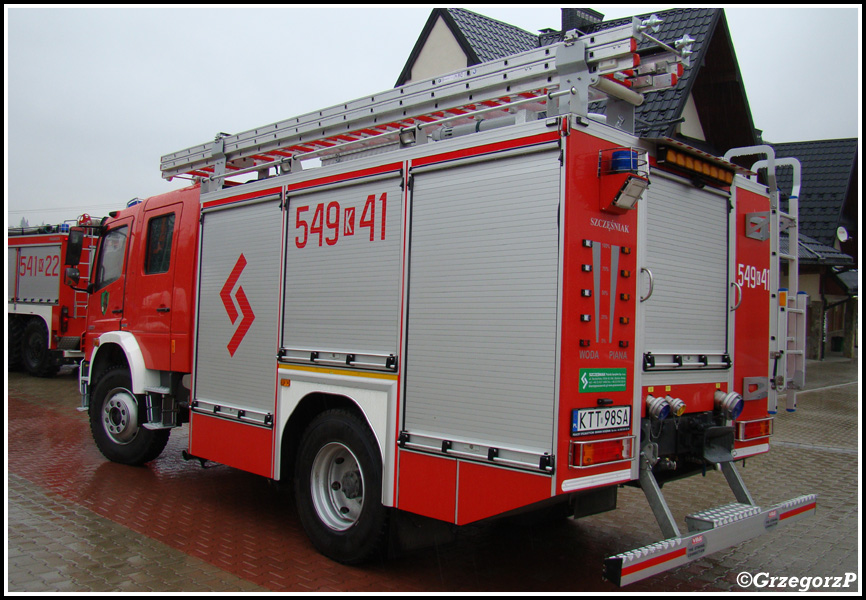 549[K]41 - GBA 2,5/24 Mercedes Benz Atego 1329/SzczÄ™Å›niak - OSP Poronin