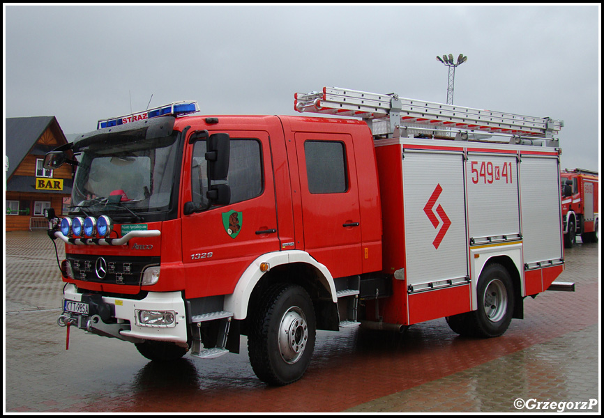 549[K]41 - GBA 2,5/24 Mercedes Benz Atego 1329/SzczÄ™Å›niak - OSP Poronin
