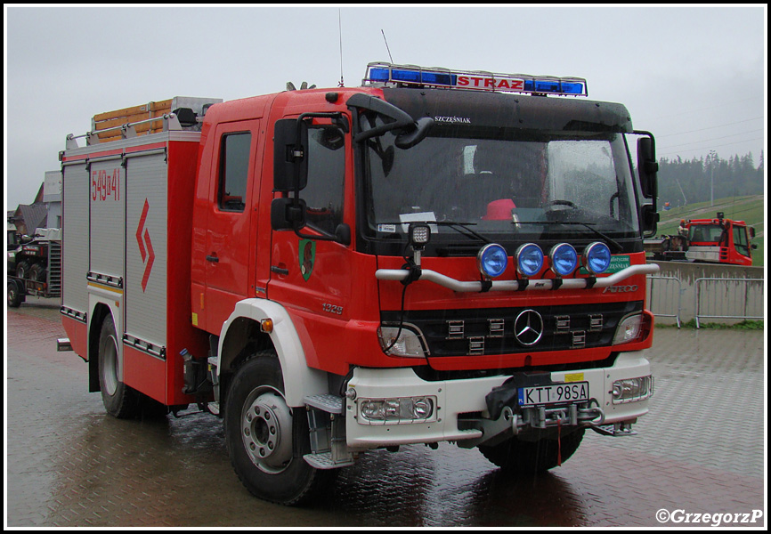 549[K]41 - GBA 2,5/24 Mercedes Benz Atego 1329/SzczÄ™Å›niak - OSP Poronin