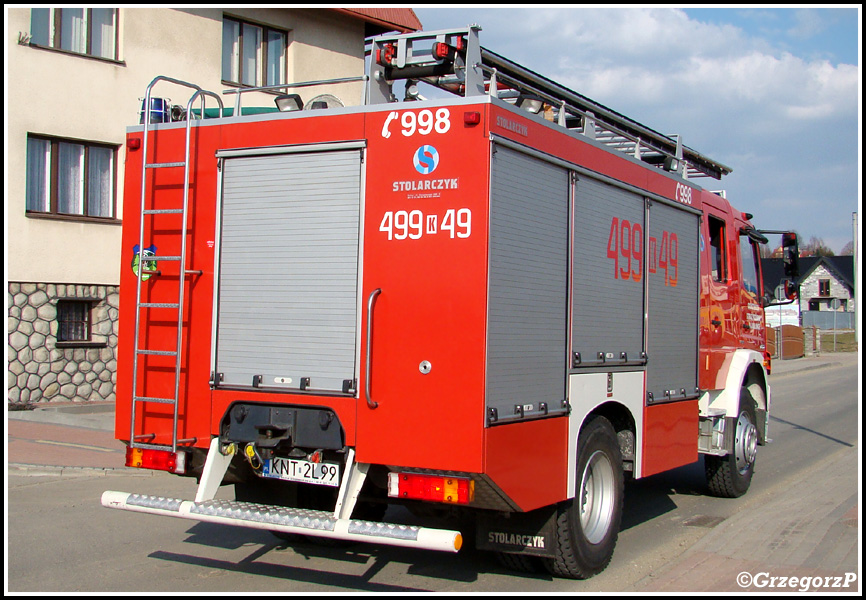 499[K]49 - GBAM 2,5/20+12 Mercedes Benz Atego 1326/Stolarczyk - OSP JabÅ‚onka*