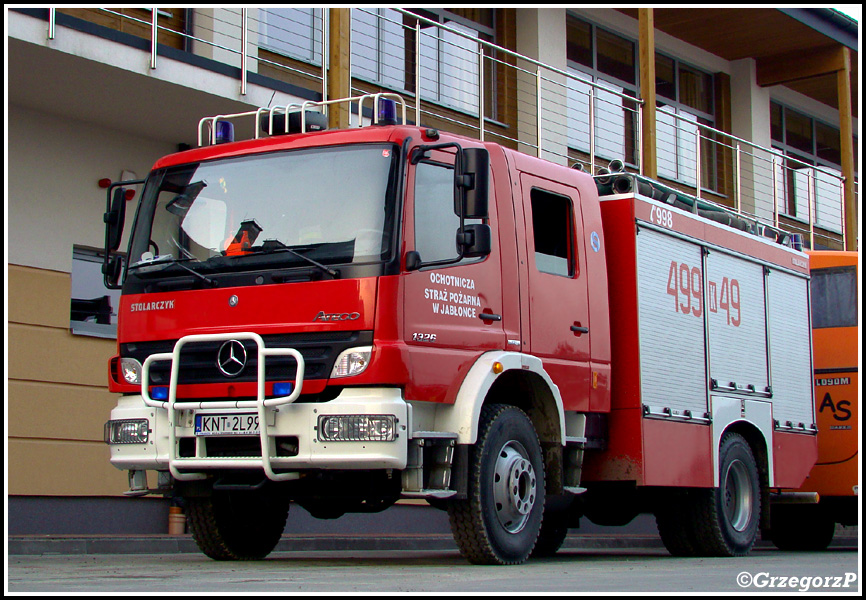 499[K]49 - GBAM 2,5/20+12 Mercedes Benz Atego 1326/Stolarczyk - OSP JabÅ‚onka*