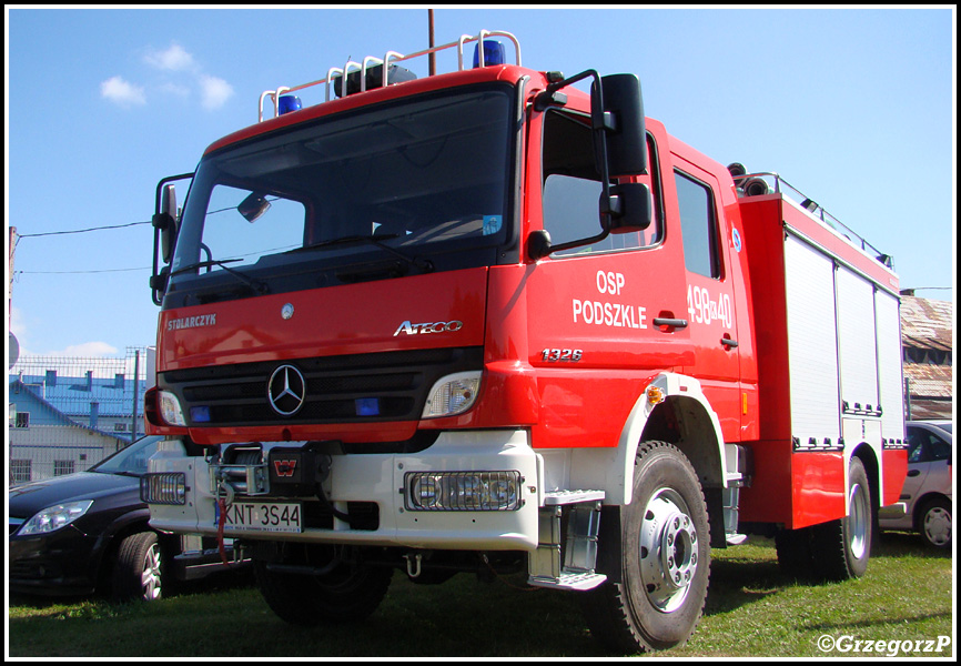 498[K]40 - GBAM 2,5/20 Mercedes Benz Atego 1326/Stolarczyk - OSP Podszkle